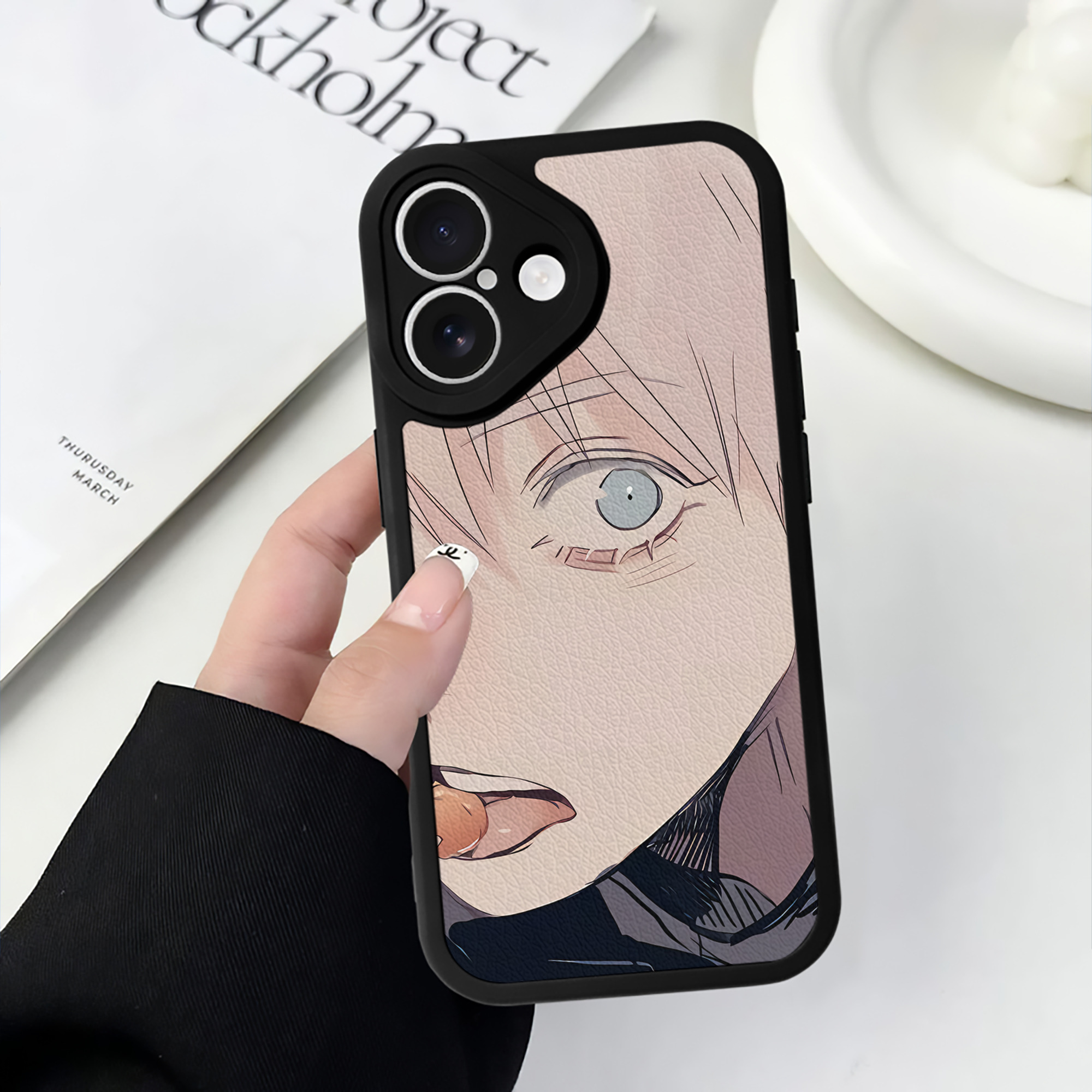（画像用） SPY×FAMILY间谍家家酒 【iPhone 16シリーズ対応】シリコンスマホケース（レザー調） 材質：シリコン